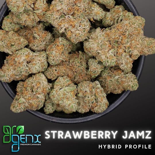 GroGenx - GroGenx - FLOWER (PREMIUM) - STRAWBERRY JAMZ - 1