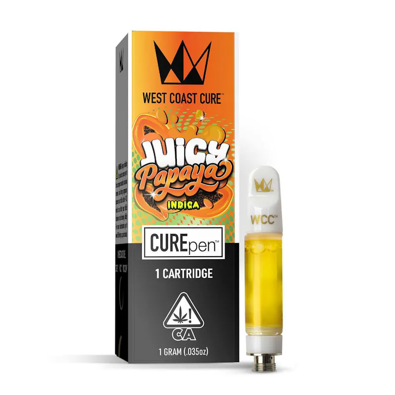 West Coast Cure Juicy Papaya CUREpen Cartridge - 1g