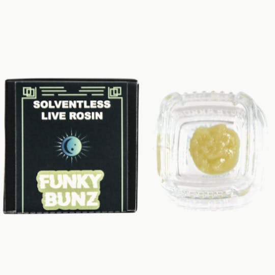 Azazzy - Azazzy -Solventless Live Rosin Badder - 1.0G Jar - Funky Bunz T3 (H) - 1
