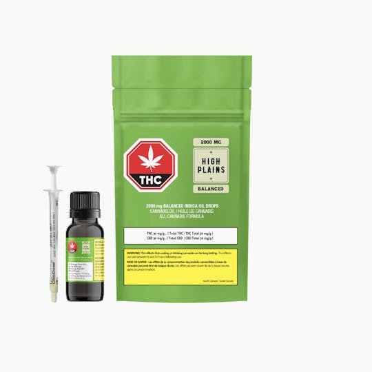 High Plains - 2000mg Balanced Oil Drops | 35ml - 1