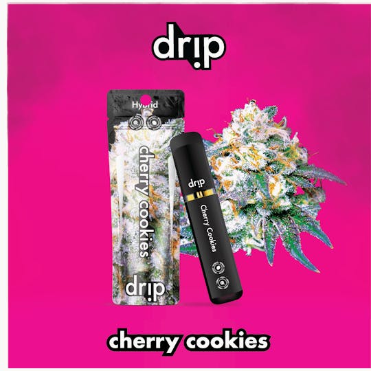 Drip Vapes - NEW 2g All In One - Cherry Cookies (Hybrid) - 1