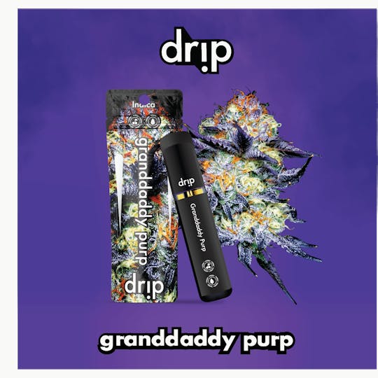 Drip Vapes - NEW 2g All In One - Granddaddy Purple (Indica) - 1