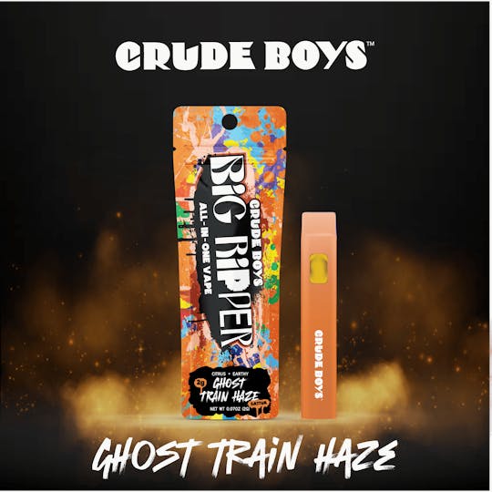 Crude Boys Concentrates - NEW 2g Big Ripper - All In One - Ghost Train Haze (Sativa) - 1