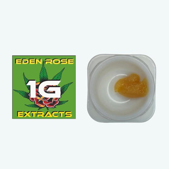 Eden Rose Processing - Eden Rose Extracts 1g - Grape Jelly Donut (Indica) - 1