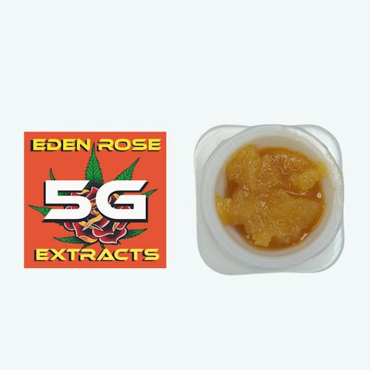 Eden Rose Processing - Eden Rose Extracts Baller Jar 5g - Grape Jelly Donut (Indica) - 1