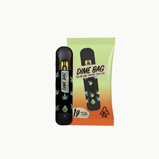 Dime Bag - Dime Bag | Bubba Gum Hybrid AIO Cartridge (1g) - 1