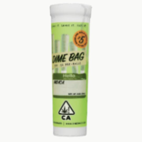 Dime Bag - Dime Bag | Purple Gelato Indica Pre-Roll 5-Pack (2.5g) - 1