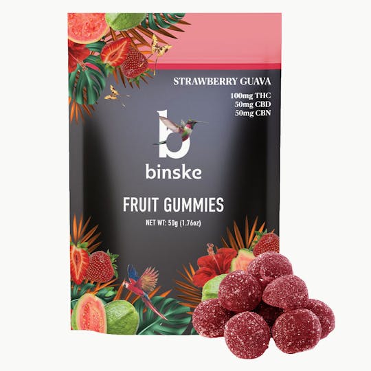 binske - Strawberry Guava 2:1:1 Fruit Gummies - 1