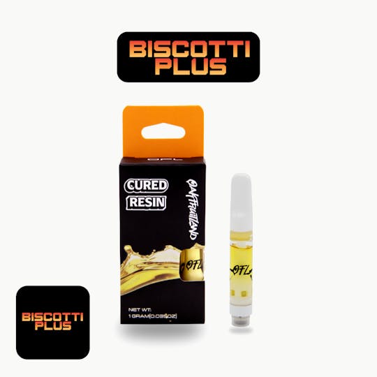 Oakfruitland (OFL) - Biscotti Plus 510 Cartridge 1g - Cured Resin Series - 1