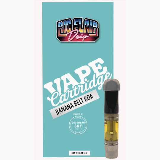 Southern Sky Brands - Ric Flair Drip - Banana Belt Boa Vape Cart - 0.5g - 1