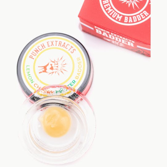 Punch Edibles & Extracts - Lemon Cherry Fritter BHO Badder (1g) - 1