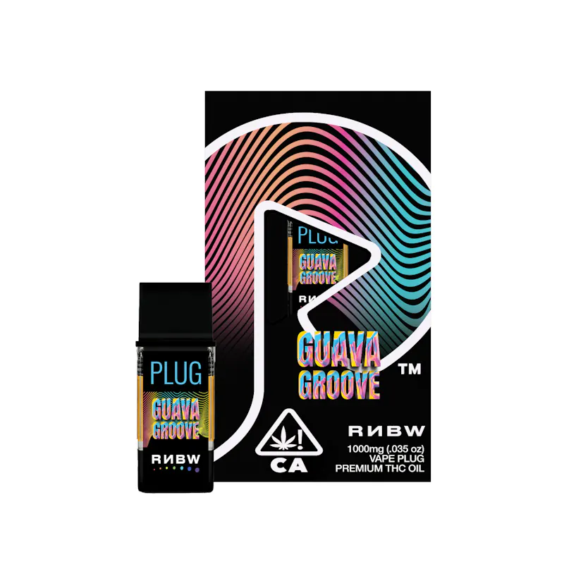 Plug Play 1G Rnbw Plugplay: Guava Groove cartridge