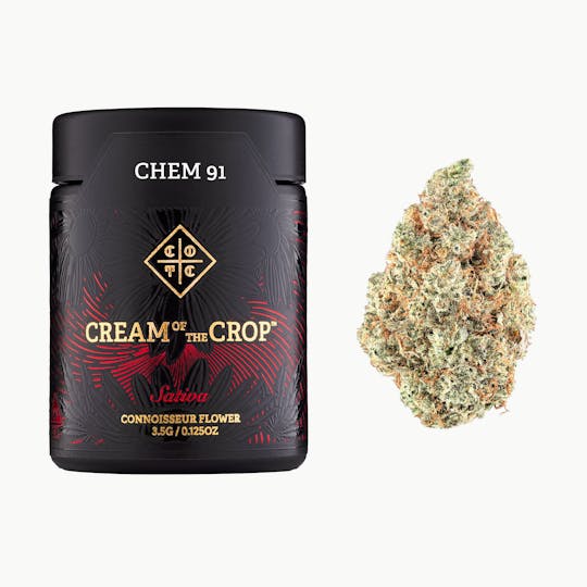 Cream of the Crop - Chem 91 | 3.5g | Flower - 1