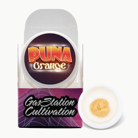 Gas Station Cultivation - Puna Orange Cured Resin Badder 1G - 1