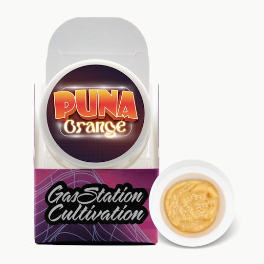 Gas Station Cultivation - Puna Orange Cured Resin Badder 3.5G - 1