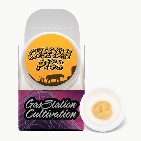 Gas Station Cultivation - Cheetah Piss Cured Resin Badder 1G - 1
