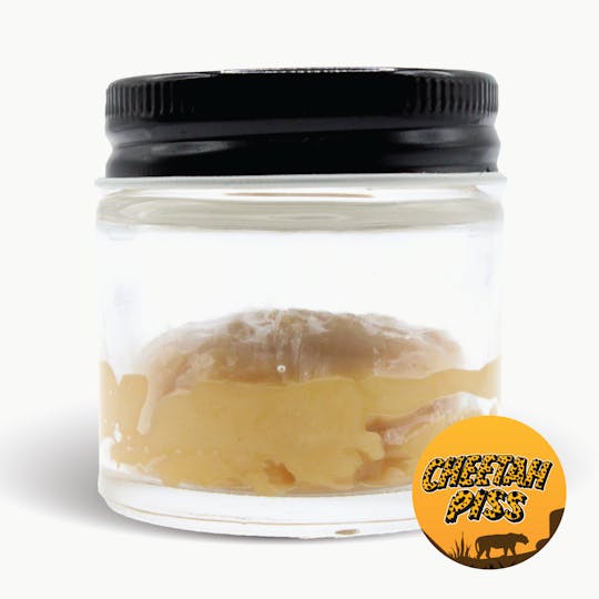 Gas Station Cultivation - Cheetah Piss Cured Resin Badder 14G Baller Jar - 1