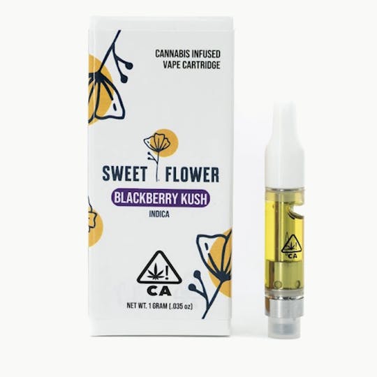 Sweet Flower - Sweet Flower - Blackberry Kush - Cartridge - 1g - 1