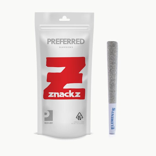 Preferred Gardens - Znackz 1g Preroll - 1