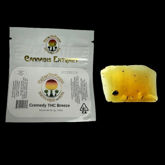 Crème De Canna - Creme De Canna - Shatter - Cremedy THC Breeze - 1G - 1
