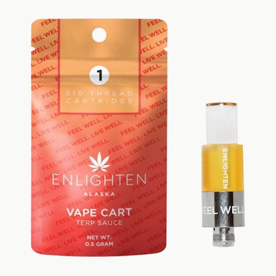Enlighten - Da Bomb Terp Sauce Cartridge - .5g - 1