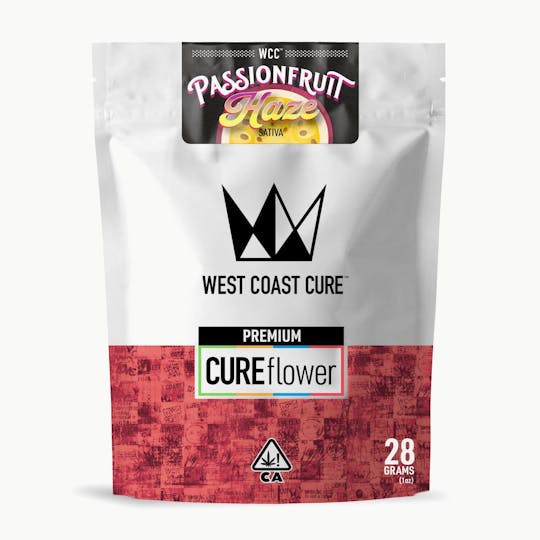 West Coast Cure - Passionfruit Haze - 28G Premium Flower - 1