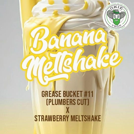 Okie TSGP - Banana Meltshake - 4g - Live Hash Rosin Jam - 1