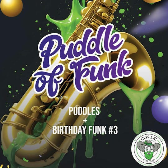 Okie TSGP - Puddle of Funk - 45µ-189µ - 0.5g Disposable Live Rosin Cart - 1