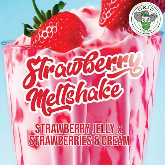 Okie TSGP - Strawberry Meltshake - 1g - Live Hash Rosin Batter - 1