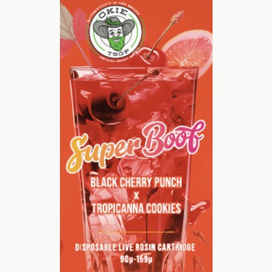 Okie TSGP - Super Boof - 90µ-159µ - 0.5g Disposable Live Rosin Cart - 1