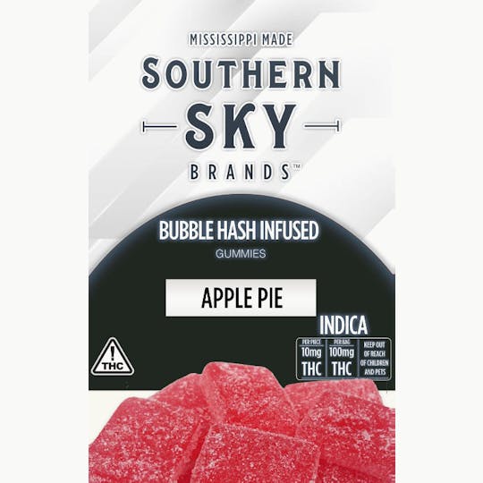 Southern Sky Brands - Apple Pie Bubble Hash Gummies 100mg - 1