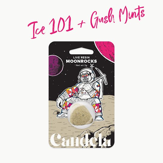 Candela - Candela Ice 101 x Gush Mints Live Resin Moonrocks - 2G - 1
