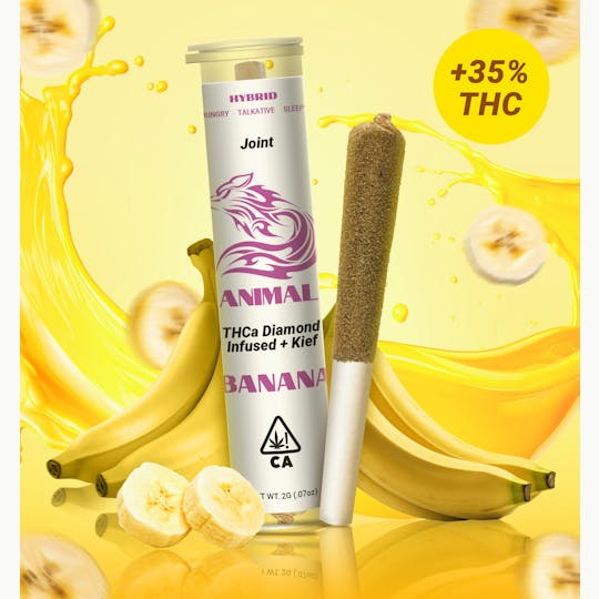 Animal - 2g BANANA / THCa Diamond infused Joint - 1