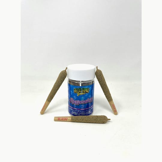 Fields Family Farmz - 3 Pack - Razzmatazz 2.1g Diamonds, Oil and Kief Infused Pre Rolls - 1