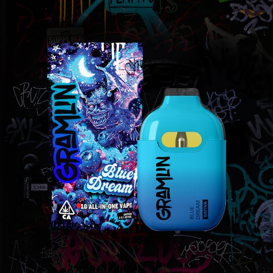 Gramlin - Blue Dream 1g All-In-One Vape - 1
