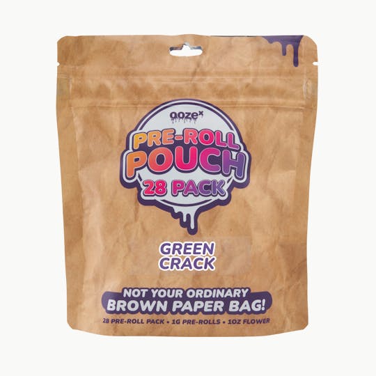 OozeX - Green Crack - 28pk 1g Pre-Roll Pouch - 1