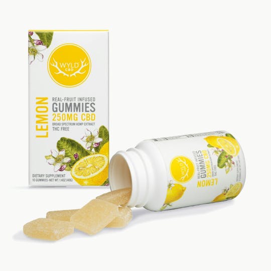 WYLD - Lemon CBD Gummies | 10-Pack - 1