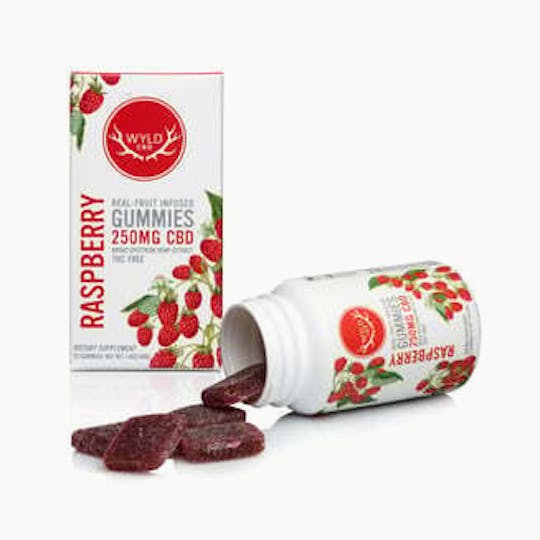 WYLD - Raspberry CBD Gummies | 10-Pack | 250mg - 1