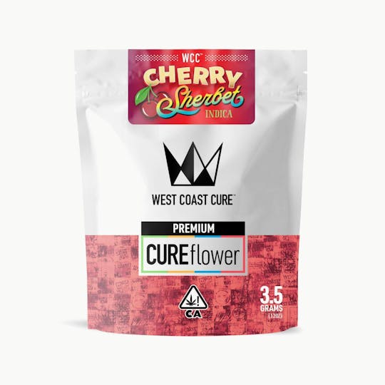 West Coast Cure - Cherry Sherbet - 3.5G Premium Flower - 1