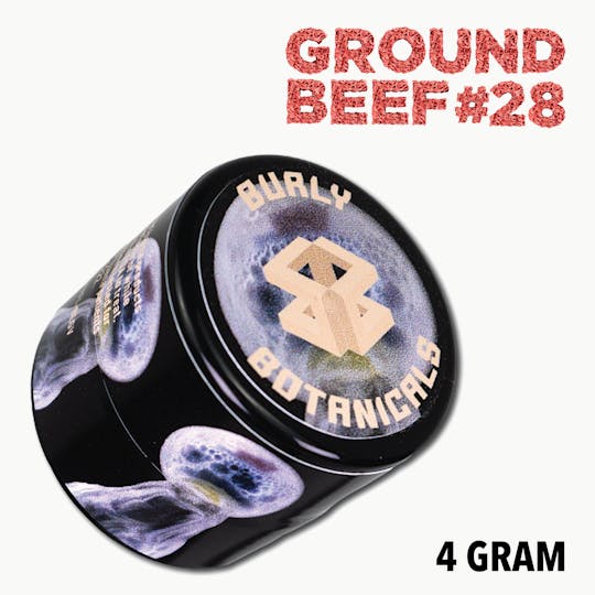 Burly Botanicals - Burly Botanicals | Ground Beef #28 | 4g Hash Rosin - 1