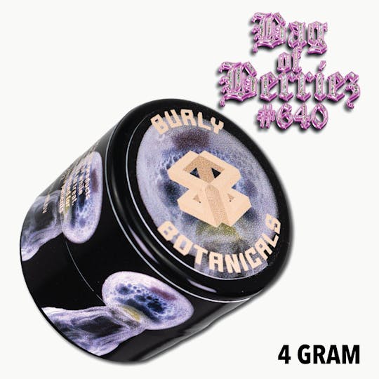 Burly Botanicals - Burly Botanicals | Bag of Berriez #640 | 4g Hash Rosin - 1