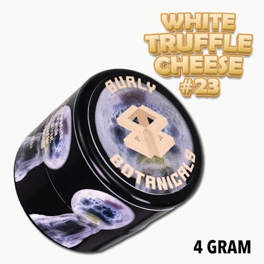 Burly Botanicals - Burly Botanicals | White Truffle Cheese #23 | 4g Hash Rosin - 1