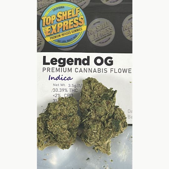 Top Shelf Express - Legend OG Budlets (3.5g)***BLOW OUT SALE $15 AN EIGHTH*** - 1