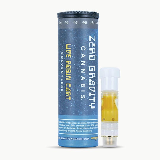 Zero Gravity Cannabis - Guava Tangie Hash Rosin Cartridge 50/50 Hybrid 0.5ml - 1