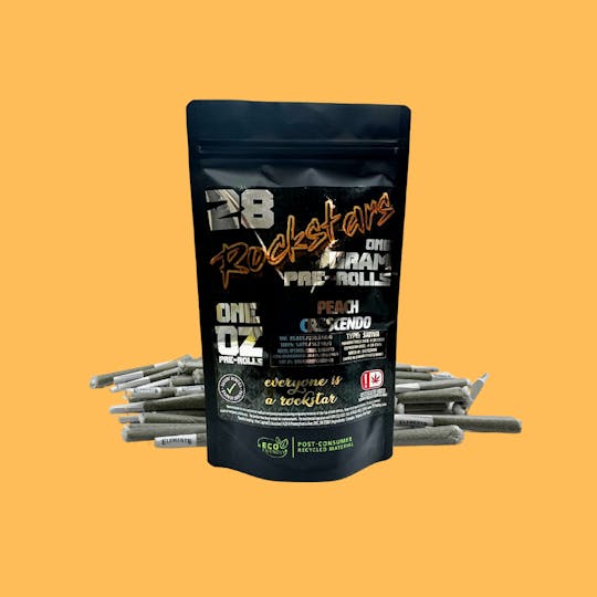 710Trading - Rockstars - 28G - Peach Crescendo - 1