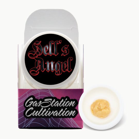 Gas Station Cultivation - Hells Angel Cured Resin Badder 1G - 1