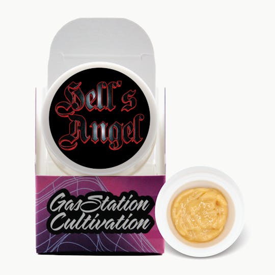 Gas Station Cultivation - Hells Angel Cured Resin Badder 3.5G - 1