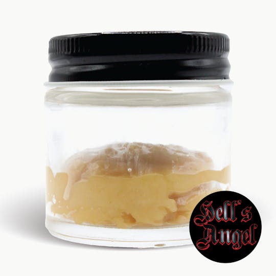 Gas Station Cultivation - Hells Angel Cured Resin Badder 14G Baller Jar - 1