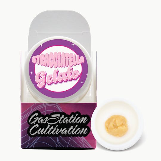 Gas Station Cultivation - Stracciatella Gelato Cured Resin Badder 1G - 1