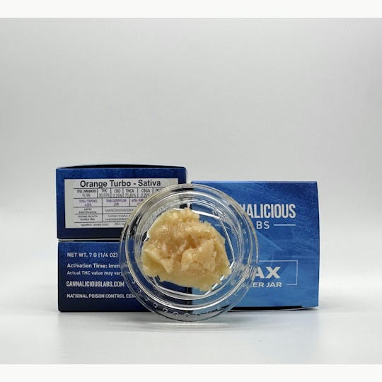 Cannalicious Labs - Orange Turbo Wax - Sativa - 1